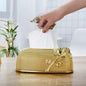 Gold Tissue Box